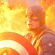 Illustration for article titled High-Res Captain America Stills: F*@% Yeah!